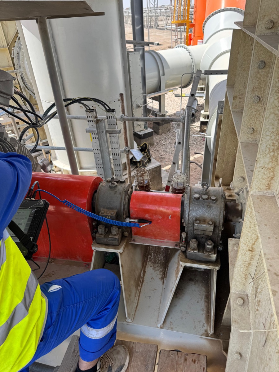 High-pressure pump skid — effluent water pumping facility, VVISION